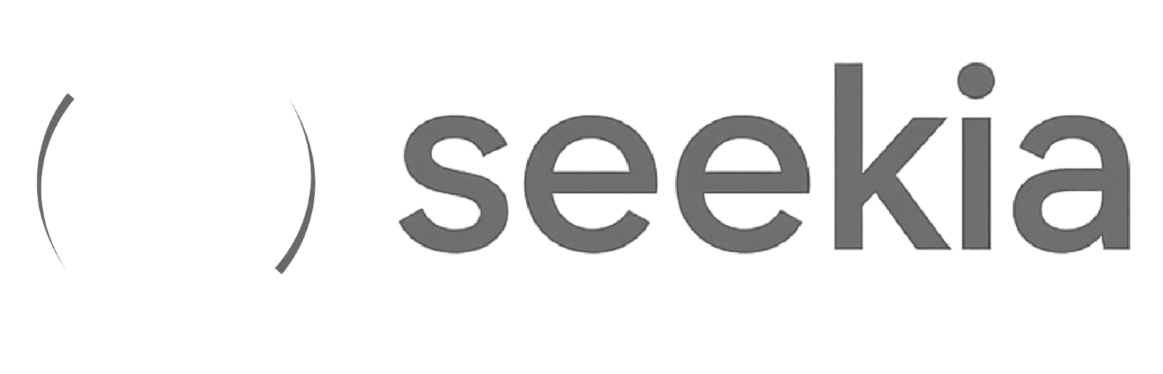 Logotipo de Seekia con icono y nombre de marca.