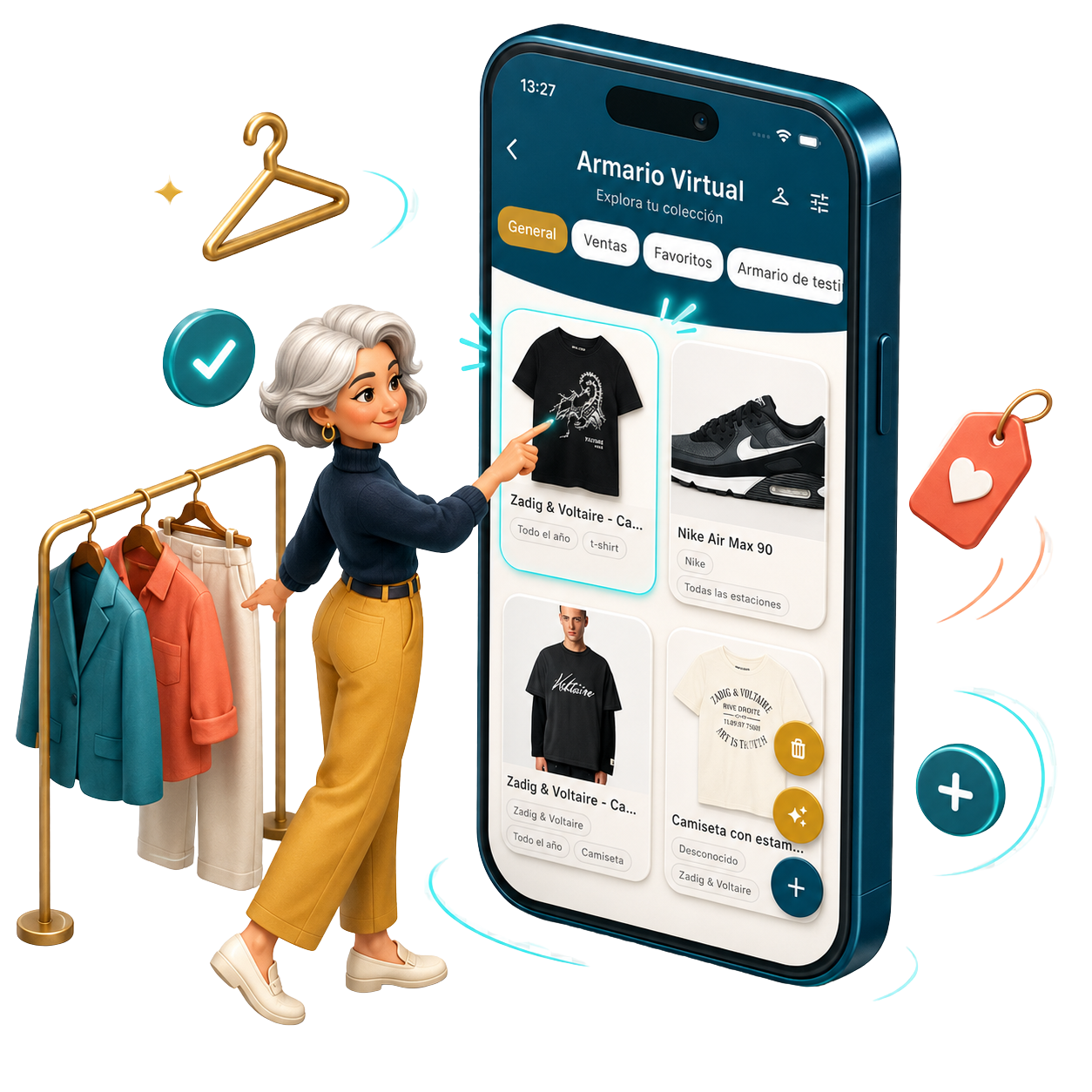 Smart virtual closet
